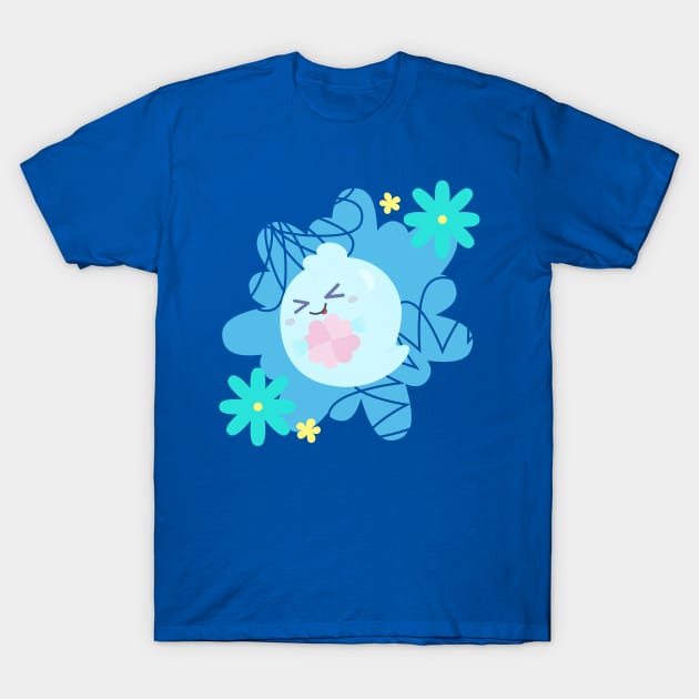 Happy Ghost T-Shirt by StrayKoi